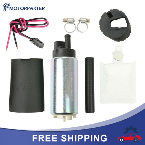 255LPH High Quality Flow Electric Fuel Pump Kit Swap GSS342 612292119225 eBay