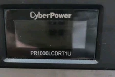 CyberPower PR1000LCDRT1U Smart App 1000 VA / 800 W Sine Wave 1U RT LCD UPS