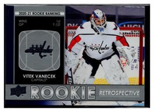 2021-22 Upper Deck - Silver Foil #RR-13 Vitek Vanecek Rookie Retrospective