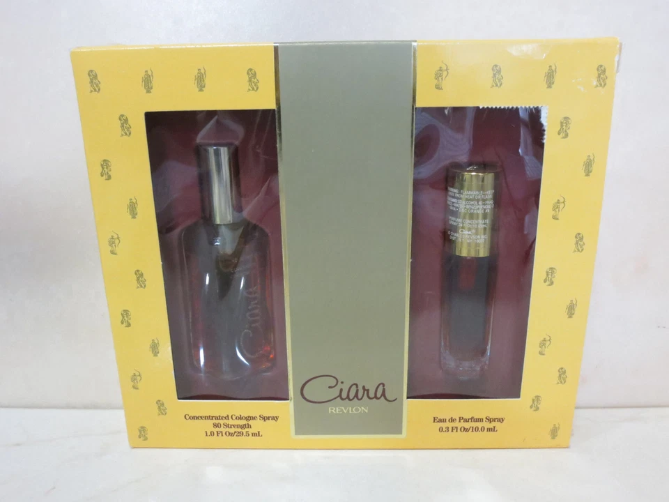 JUEGO DE 4 SPRAY DE COLONIA CONCENTRADA REVLON CIARA 80 Y EAU DE PARFUM SPRAY *DETALLES Foto 2 de 4
