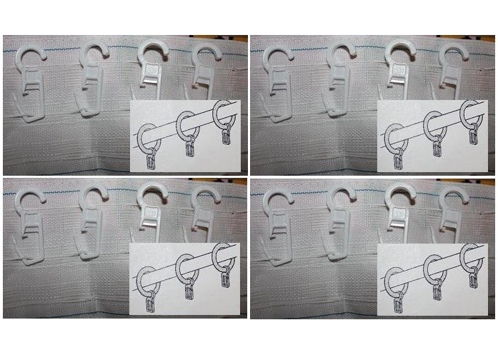 Sanrio Hello Kitty 2 Pieces/1 Pair Ready-Made Curtains B 168 X L 137cm New - Image 3 of 3