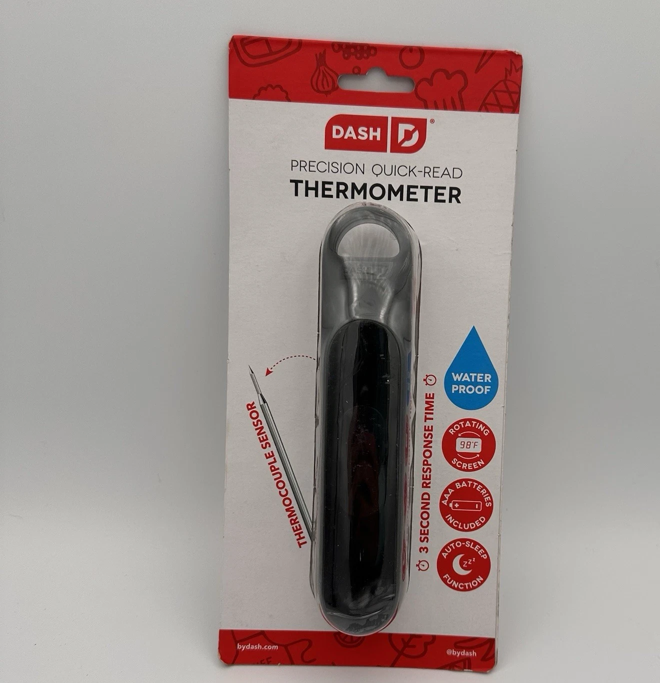 Precision Quick-Read Meat Thermometer - Waterproof Kitchen and Outdoor Food Dash
Opens in a new wind