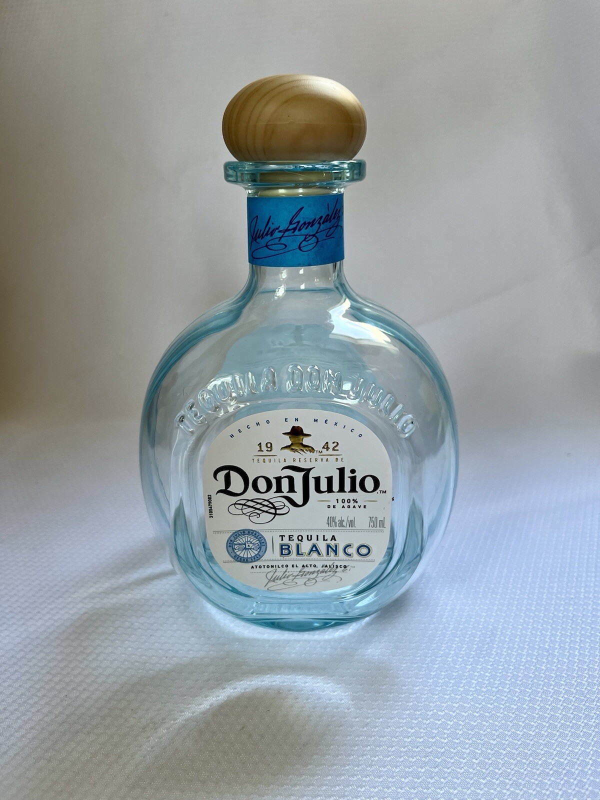 *SEALED DON JULIO BLANCO TEQUILA EMPTY ACRYLIC DUMMY DISPLAY 750ML BOTTLE *NEW*