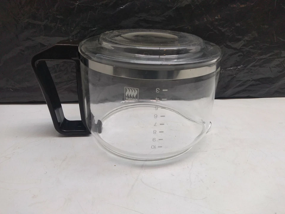 Cafetera de vidrio Krups jarra de 10 tazas para 264 Duo Thek sin tapa**Alemania Foto 3 de 4