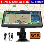 7 Inch Professional Truck Car GPS Navigation Lifetime Free Map Updates 8G + 256M