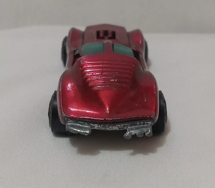 Johnny Lightning Topper Mako Tiburón Rojo Oscuro "LÍNEA ROJA"  Foto 3 de 4