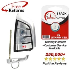 Remote Key Fob for 2014 2015 2016 2017 2018 BMW Series 3 5 (NBGIDGNG1)
