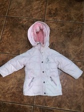 Chaqueta Phat Bebé DE COLECCIÓN Infantil Niñas Puffer Con Capucha A Presión Nylon