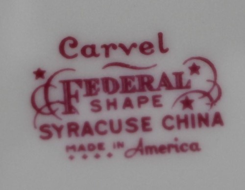 Juego de dos platos de ensalada Syracuse Carvel - Imagen 6 de 6