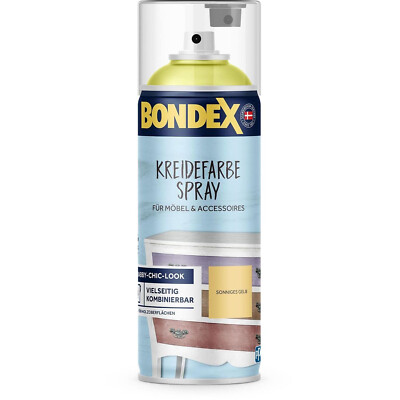 BONDEX Kreidefarbe-Spray für Innen 400 ml Sonniges Gelb - Vintage Effekt