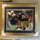 Curtis Martin Pitt Panthers Signed 16x20 Framed Photo JSA COA