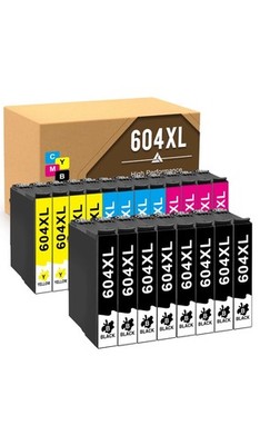 20x 604 XL Tintenpatronen (8B 4C 4M 4Y) für Epson XP Neu & Originalverpackt 