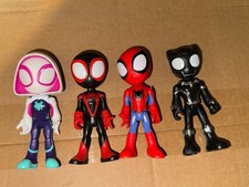 Hasbro Marvel Spiderman Spidey and His Amazing Friends 4  Figures Set Of Four