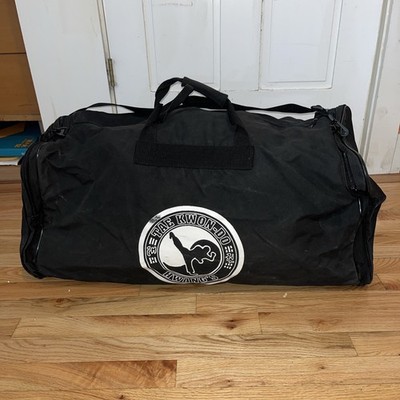 Large Hwang s tae kwon do duffle bag Black