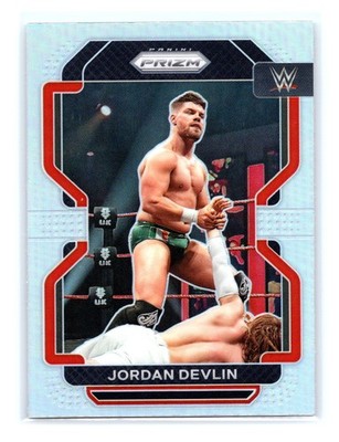 2022 Panini Prizm WWE Wrestling #168 Jordan Devlin Silver Prizm NXT UK