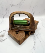 Antique Wooden Weaving  Loom Shuttle hand carved