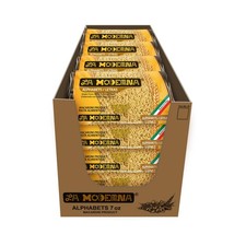 La Moderna Alphabet Pasta, Noodles, Durum Wheat, Protein, Fiber, Vitamins, 7 Oz,