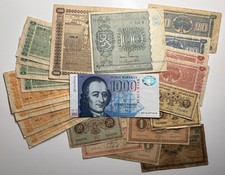 Finland,  Lot of 23 notes. Circulated 1909-1986. including 1000Mk 1986 Nice VF