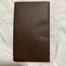Louis Vuitton Repertory Address Book Brown Leather Agenda Organizer Unused New