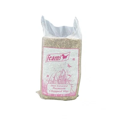 Fearns Dust Extracted Premium Chopped Hay 10.5KG - Perfect for Horses/Animals