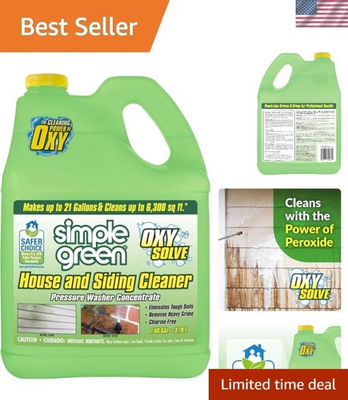 #ad Oxy Solve Pressure Washer Cleaner Non Toxic 1 Gallon for Mold amp; Mildew Removal $72.42