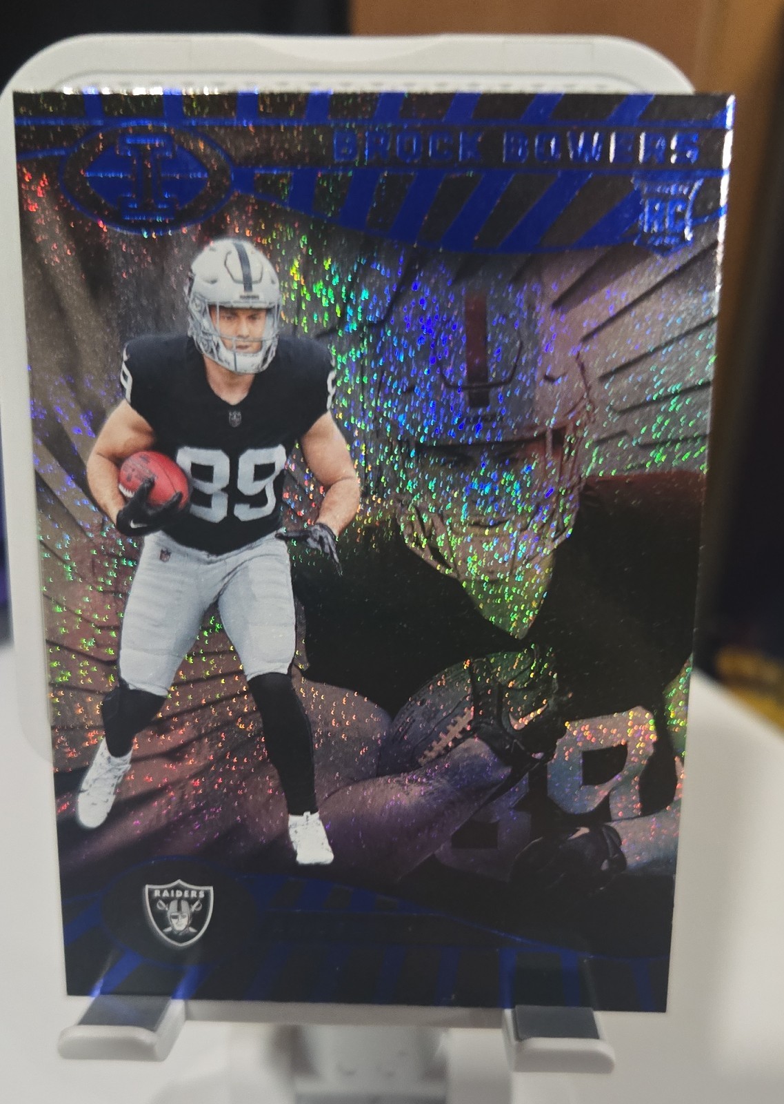 2024 Panini Illusions - Brock Bowers #47 Trophy Collection Dots (RC)