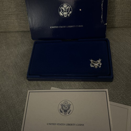 United States Proof Set 1986 Ellis Island Silver Dollar +Statue of Liberty Half - Picture 3 of 7
