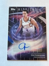 2025-26 Topps Midnight Stroke of Autographs Oso Ighodaro Auto Phoenix Suns