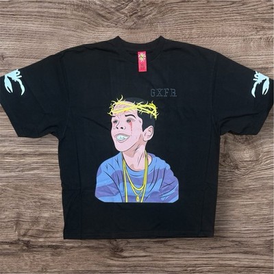 Westside Gunn Fly God 10 Year Anniversary Black T Shirt Oversize X-Large