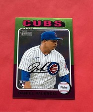 Daniel Palencia 2024 Topps Chrome Heritage Refractor /699 #491 Cubs 🐻⚾️
