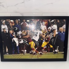 Lorenzo Alexander Signed Framed 18x12 Photo Washington Redskins vs Eagles