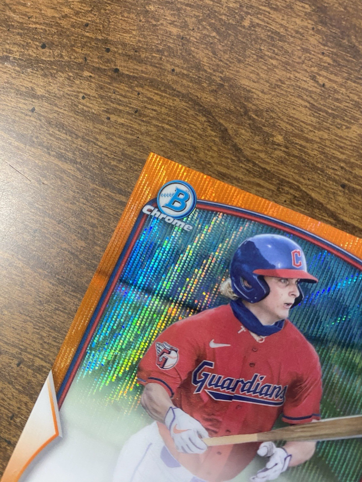 2023 Bowman Chrome Draft 1st Cooper Ingle Auto Orange Wave Refractor/25 view 5