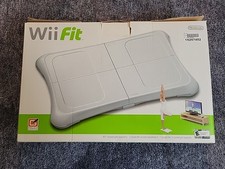 Wii Fit Balance Board Nintendo Exercise Fitness Board W/ Box Foot Extensions 