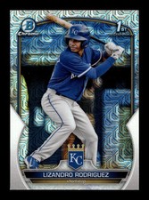 2023 Bowman Chrome Mega Mojo Refractor #BCP-47 Lizandro Rodriguez - Royals