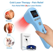 Cold Laser Therapy Device 808nm+650nm Red Light Therapy for  Joint and Muscle