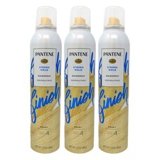 3 Pack - Pantene Pro-V Strong Hold Hairspray, Level 4 Frizz Control, 7oz