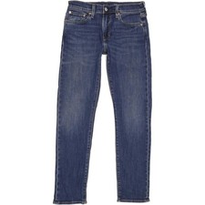 Levi's 502  Herren Blau Tapered Regular Stretch Jeans W28 L31 (78272)