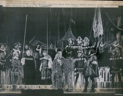 1973 Diva Mignon Dunn Cornell Macneil Metropolitan Opera Musician Wirephoto 8x10