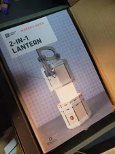 New Kiwi Co Eureka Crate Build Your Own 2 in 1 Lantern Stem 14+ Opened to Photo