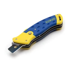 Estwing 3-In-1 Angle Adjusting Retractable Carpet Flooring Utility Knife, 42464