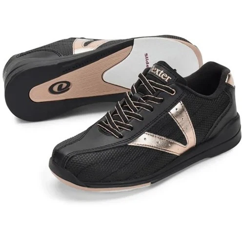 Dexter Vicky Black/Rose Gold Women's Bowling Shoe *Multiple Sizes* Free Shipping - Image 2 of 4