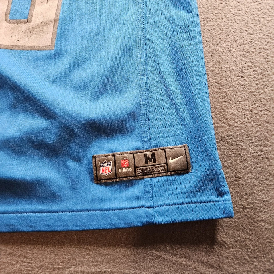 Camiseta Nike Detroit Lions #9 Stafford Juvenil Talla Mediana Sobre el Campo Oficial NFL Foto 4 de 4