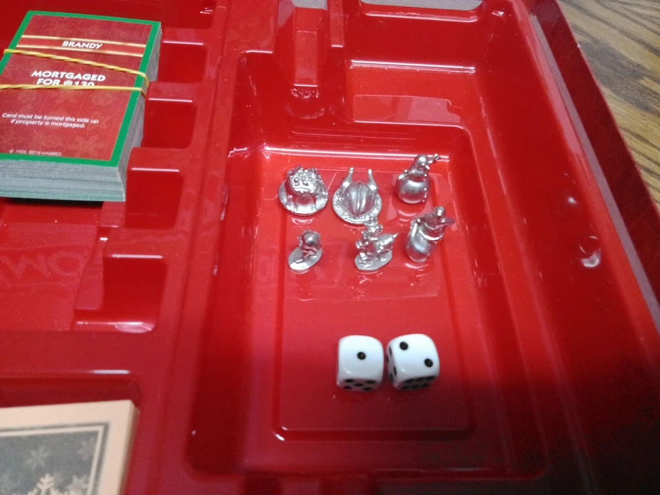 Winning Moves Christmas Edition Monopoly Board Game Complete - Image 3 of 4