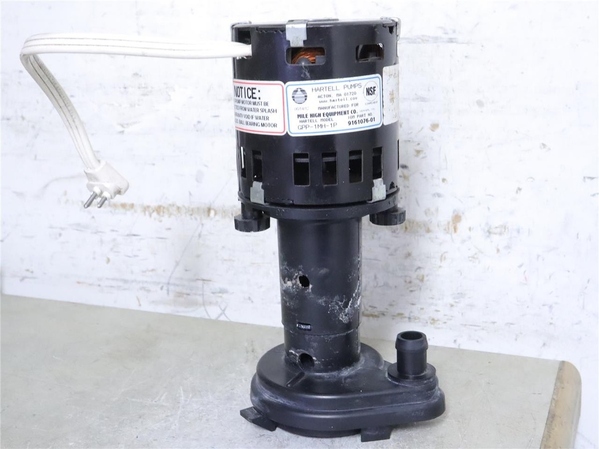 HARTELL GPP-4MH-2P 230 Volt Ice Machine Pump - Replaces Ice-O-Matic 9161079-03 - View #10