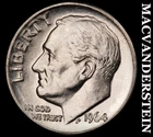 1964-D Silver Roosevelt Dime - Choice Gem Brilliant Unc  Lustrous  #K749