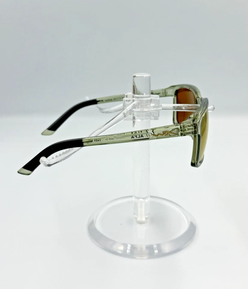 Gafas de sol polarizadas Wiley X Alfa 04 cristal brillante oliva claro - AC6ALF04 Foto 3 de 4