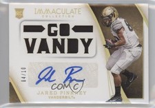 2020 Panini Immaculate Collegiate Gold 4/10 Jared Pinkney #121 Auto md3
