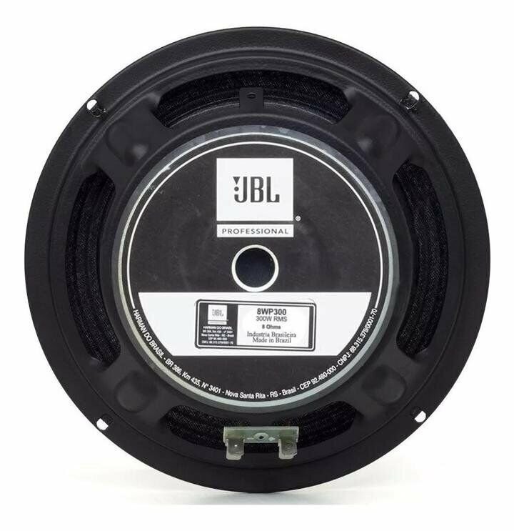 JBL Professional 8'' 300 Watts 8 Ohms Mid Bass Speaker