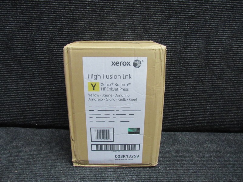 GENUINE XEROX 008R13259 (BALTORO HF INKJET PRESS) YELLOW HIGH FUSION INK