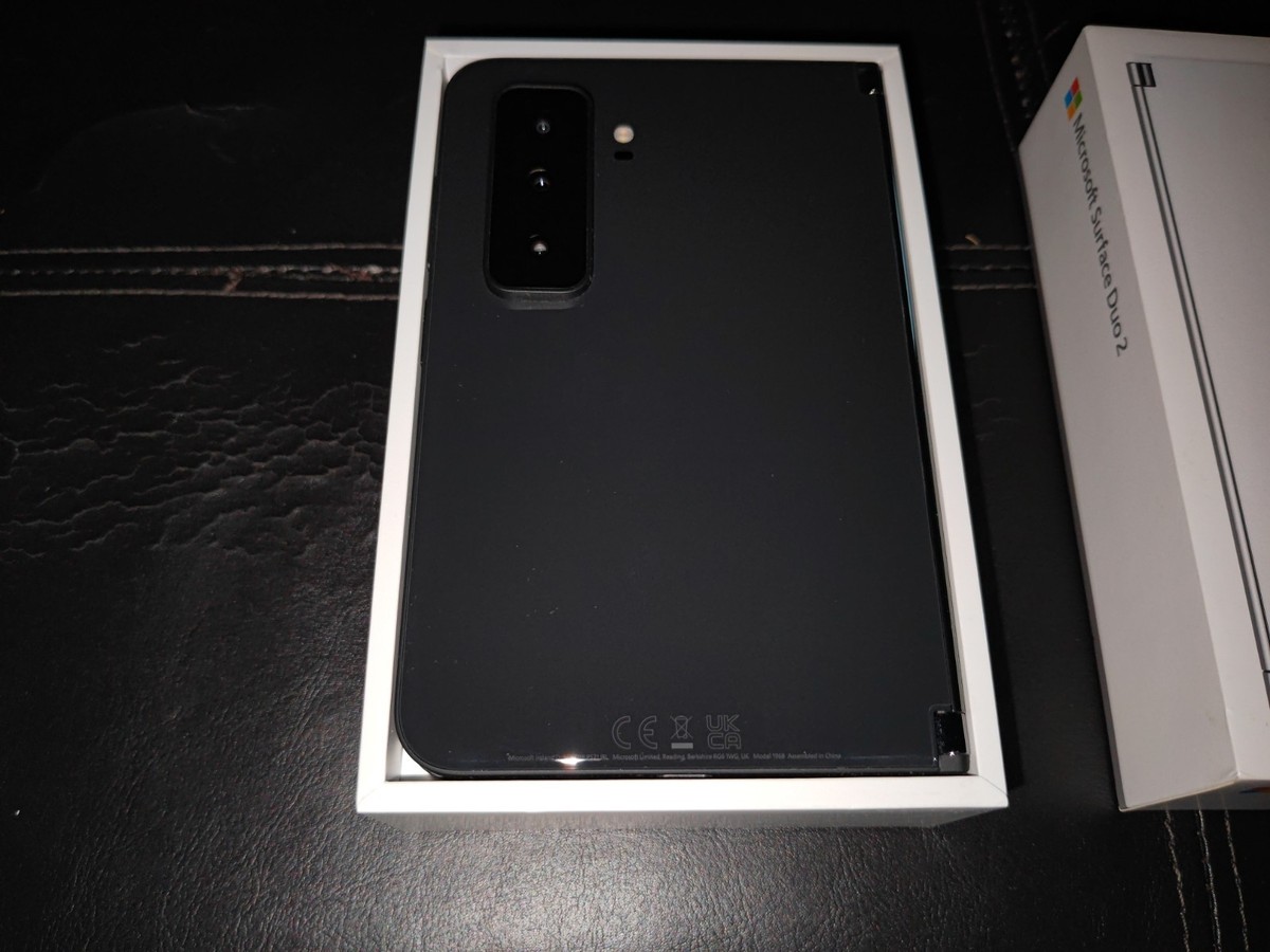 Microsoft Surface Duo 2 Obsidian Black, 256GB, Unlocked, 5G
